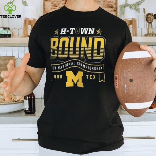 Michigan Wolverines Jordan Brand College Football Playoff 2024 National Championship Game T Shirt