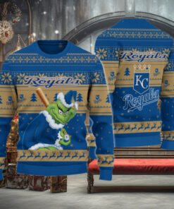 Kansas City Royals Grinch Christmas Ugly Sweater