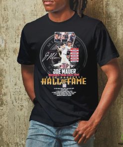 7 Joe Mauer Minnesota Twins 2004 2018 Hall Of Fame Baseball 2024 Signatures Shirt