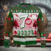 Guns N Roses Grinch Stole The Logo Knitted Yellow Ugly Christmas Sweater