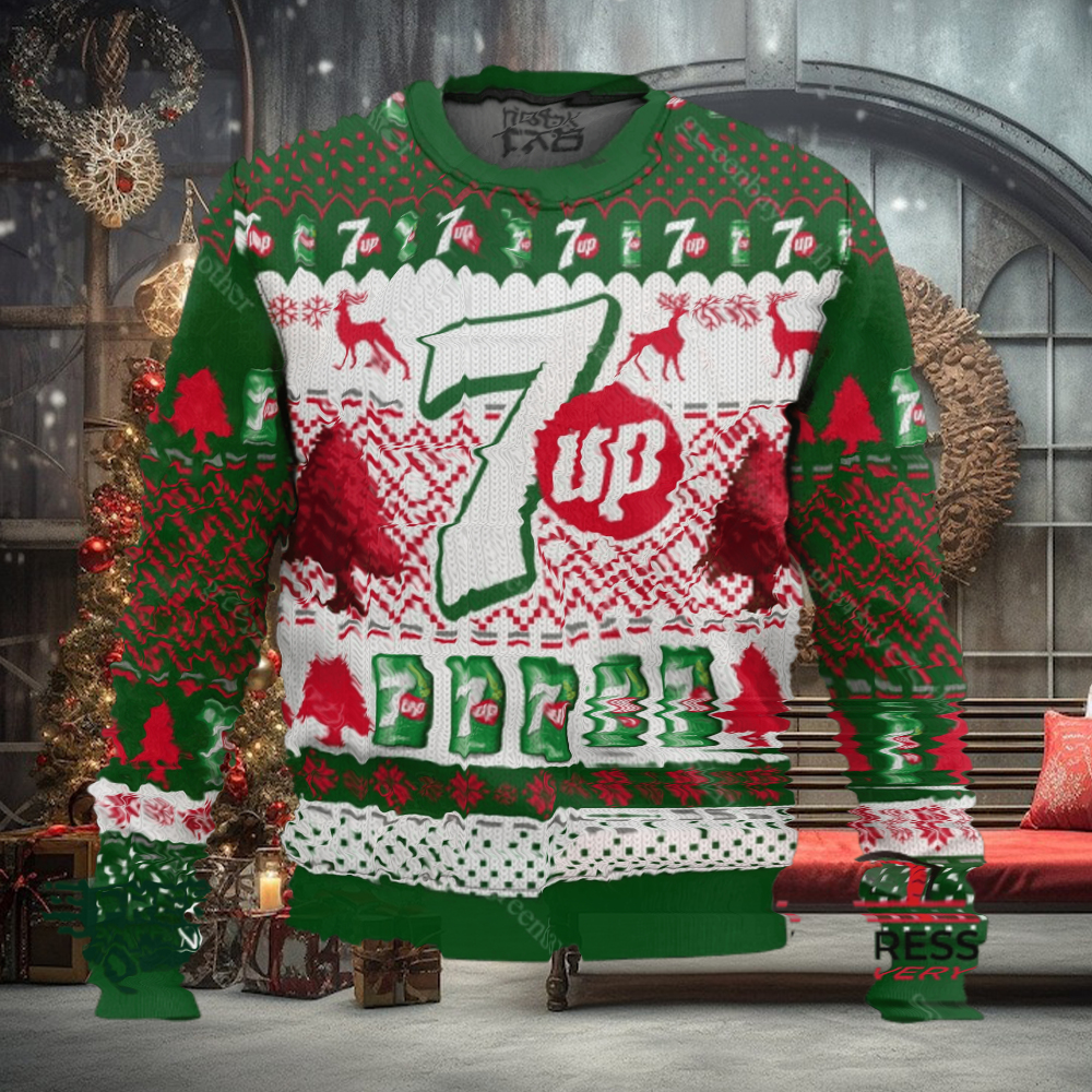7 Up Ugly Christmas Sweater 7 Up Ugly Christmas Sweater