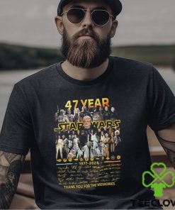 7 Years Star Wars 1977–2024 Signature Thank You For The Memories Unisex T Shirt