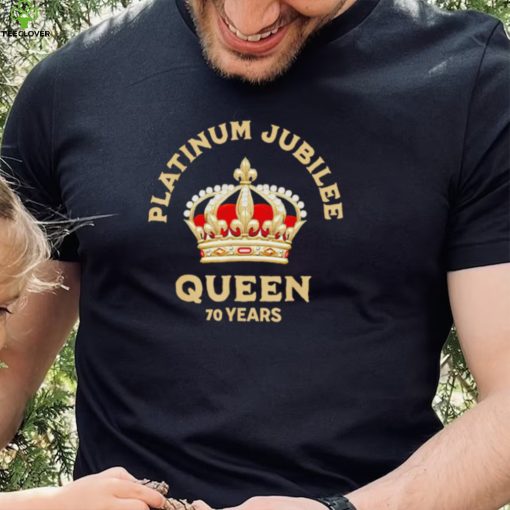 70th anniversary british queen platinum jubilee crown hoodie, sweater, longsleeve, shirt v-neck, t-shirt