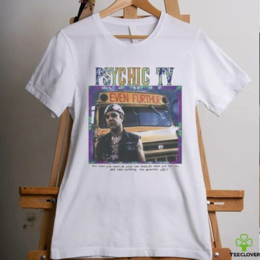 Godstar PSYCHIC TV Genesis P Orridge Even Furthur Tee