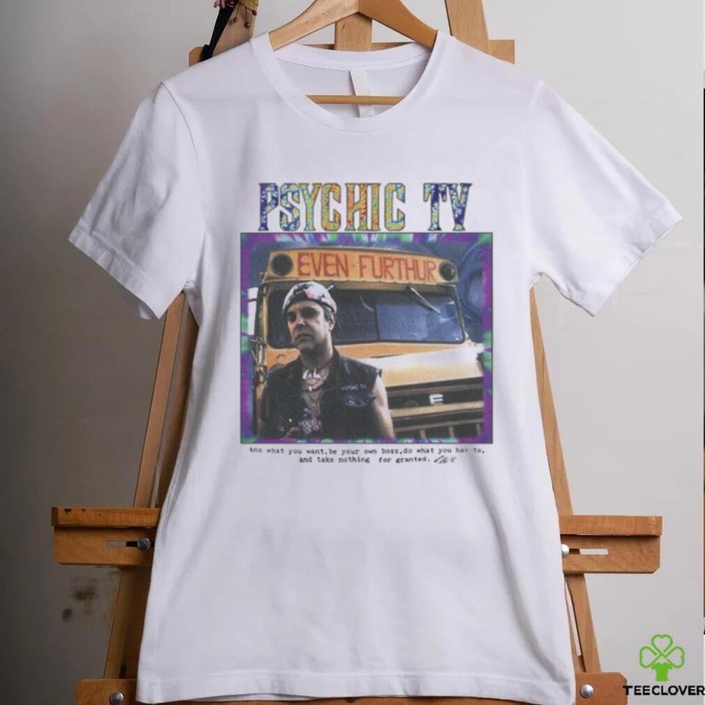 Godstar PSYCHIC TV Genesis P Orridge Even Furthur Tee Godstar PSYCHIC TV Genesis P Orridge Even Furthur Tee