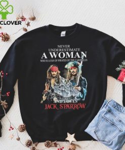 Never Underestimate Who Is A Fan Of Pirates Of The Caribbean And Loves Jack Sparrow Shirt 3 Never Underestimate Who Is A Fan Of Pirates Of The Caribbean And Loves Jack Sparrow Shirt