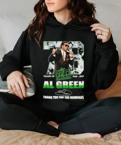 73 Years Of 1946 2024 Al Green Thank You For The Memories T Shirt