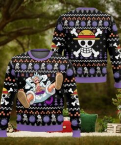 Luffy Gear 5 OP Ugly Christmas Sweater