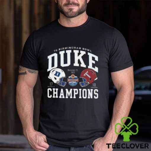 76 Birmingham Bowl Duke Blue Devils Champions 2023 T Shirt