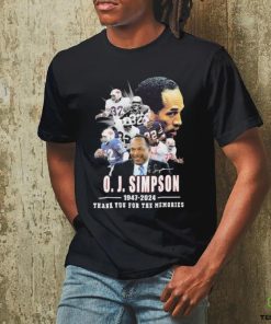 77 Years Of 1947 2024 Rip O. J. Simpson Thank You For The Memories Shirt