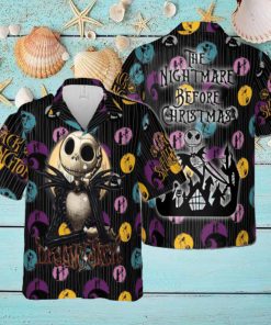 The Nightmare Before Christmas Dreamy Jack Hawaiian 3D Shirt For Men And Women Gift Short Sleeve Beach Shirt