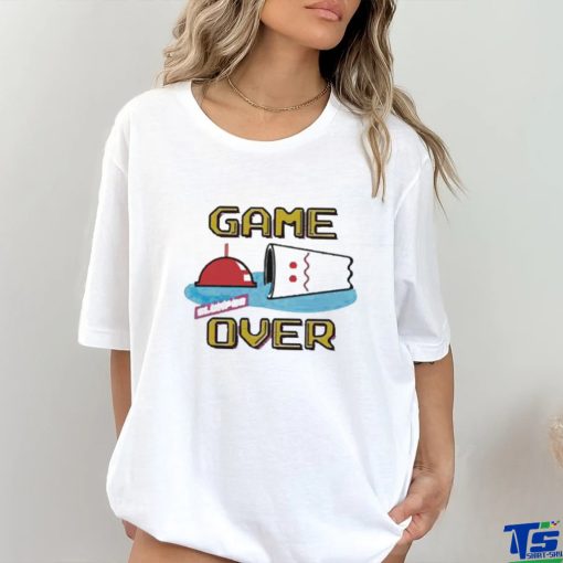 7COLLECTION SHOP 7 ELEVEN X PAC MAN GAME OVER T SHIRT