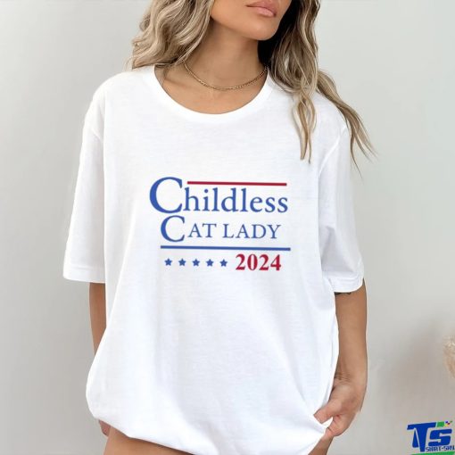 Childless Cat Lady 2024 Shirt