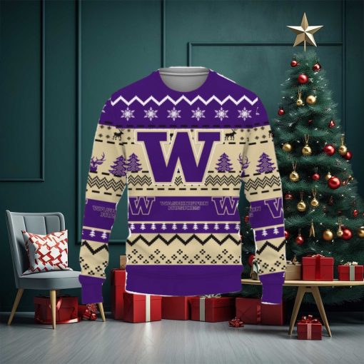 Washington HuskiesSnowflake Reindeer