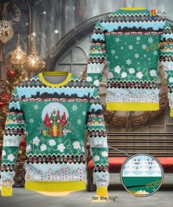 Elf Movie Funny Xmas Sweater, Funniest Ugly Christmas Buddy Hobbs Design