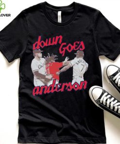 Down Goes Anderson fighting shirt