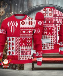 Biarritz Olympique Beach Top 14 Pro D2 Ugly Sweaters Gift For Fans Christmas Sweatshirt