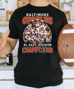 Baltimore Orioles AL East Division Champions Unisex T Shirt 1 Baltimore Orioles AL East Division Champions Unisex T Shirt