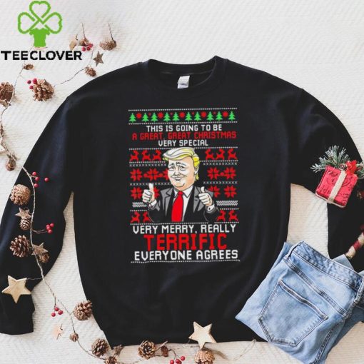 This Is Going To Be A Great Christmas Fun Trump Ugly Sweater Shirt