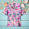 Pink Flamingo Tropical Aloha Hawaiian Shirts For Men For Women