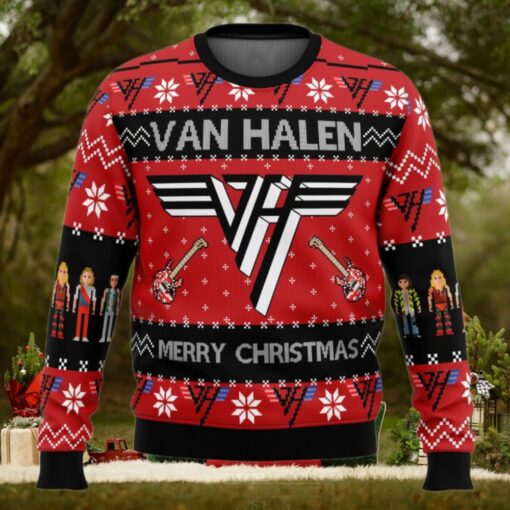 Van Halen Ugly Christmas Sweater