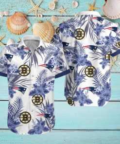 Bruins Patriots Hawaiian Shirt Best Gift For Fans Men And Women