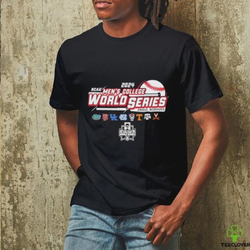 8 Teams Baseball 2024 Ncaa Men’s College World Series Shirt