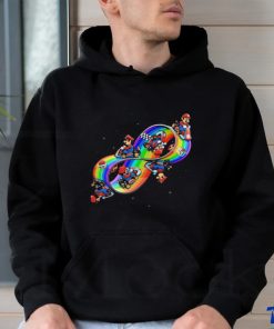 Mario Kart on a Mobius strip Mobius Kart LGBT Pride race shirt