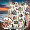 Trucker Lover Tropical Hawaiian Shirt Gift For Men And Women