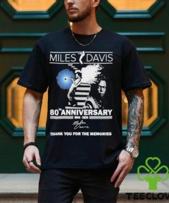 80th Anniversary 1944 – 2024 Miles Davis Thank You For The Memories Shirt