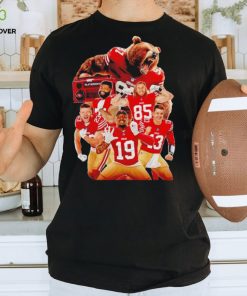 San Francisco 49ers bear and players hoodie, sweater, longsleeve, shirt v-neck, t-shirt