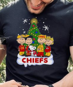 Snoopy The Peanuts Kansas City Chiefs Christmas T Shirt2