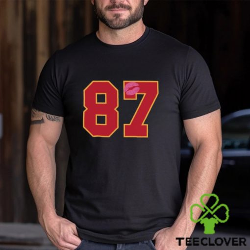 87 and Pink Lipstick T Shirt