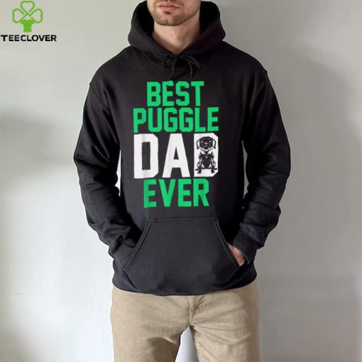 Mens Pet Owner Animal Dog Lover Daddy Best Puggle Dad Ever Puggle T Shirt