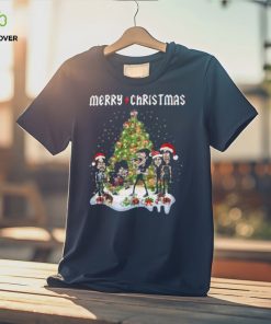 Merry Christmas ACDC Rock Band T Shirt