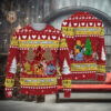 Personalized Mickey Santa Cartoon Disney Ugly Christmas Sweater