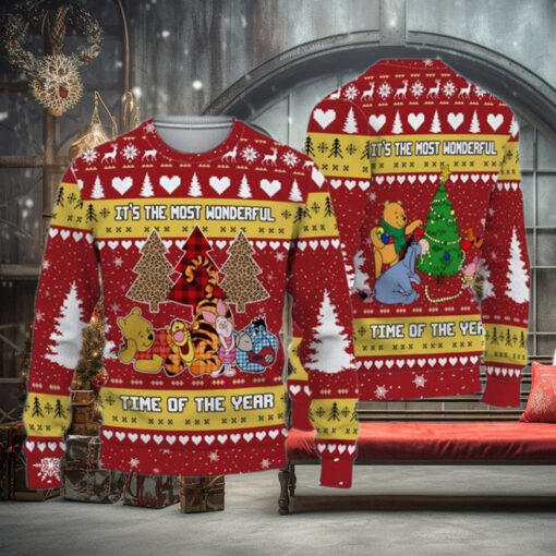 It’s The Most Wonderful Time Of The Year Winnie The Pooh Christmas Sweater