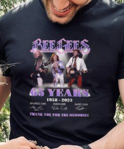 Bee Gees 65 Years 1958 – 2023 Thank You For The Memories T Shirt