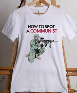 Matt Maddock Wearing How To Spot A Communist Shirt