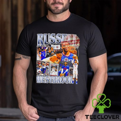 Los Angeles Clippers basketball number 0 Russell Westbrook player Vintage 2023 shirt