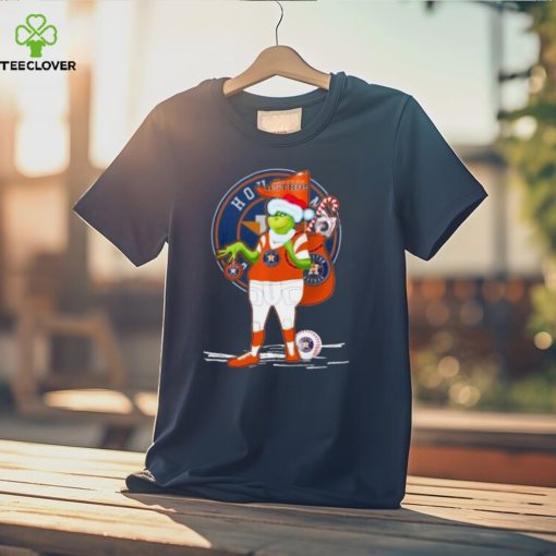 Santa Grinch Houston Astros Gift Christmas Shirt