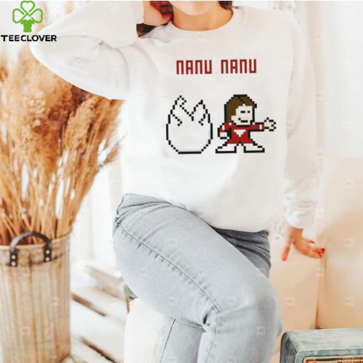 8bit Mork Robin Williams Nanu Nanu Shirt