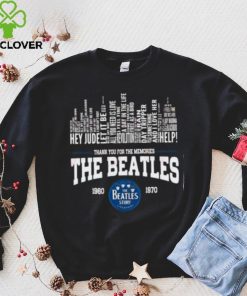 Thank You For The Memories The Beatles 1960 – 1970 The Beatles Story Liverpool T Shirt