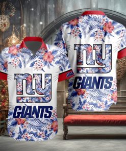 NFL New York Giants Hawaiian Shirt Special Floral Tropical Team Spirit