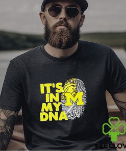 Michigan Wolverines It’s In My DNA Fingerprint shirt