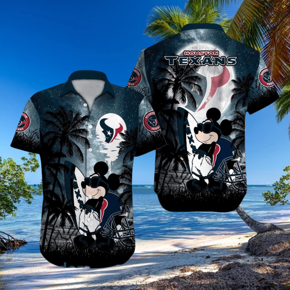 Houston Texans NFL Team Logo Baby Yoda Hawaiian Shirt Houston Texans NFL Team Logo Baby Yoda Hawaiian Shirt