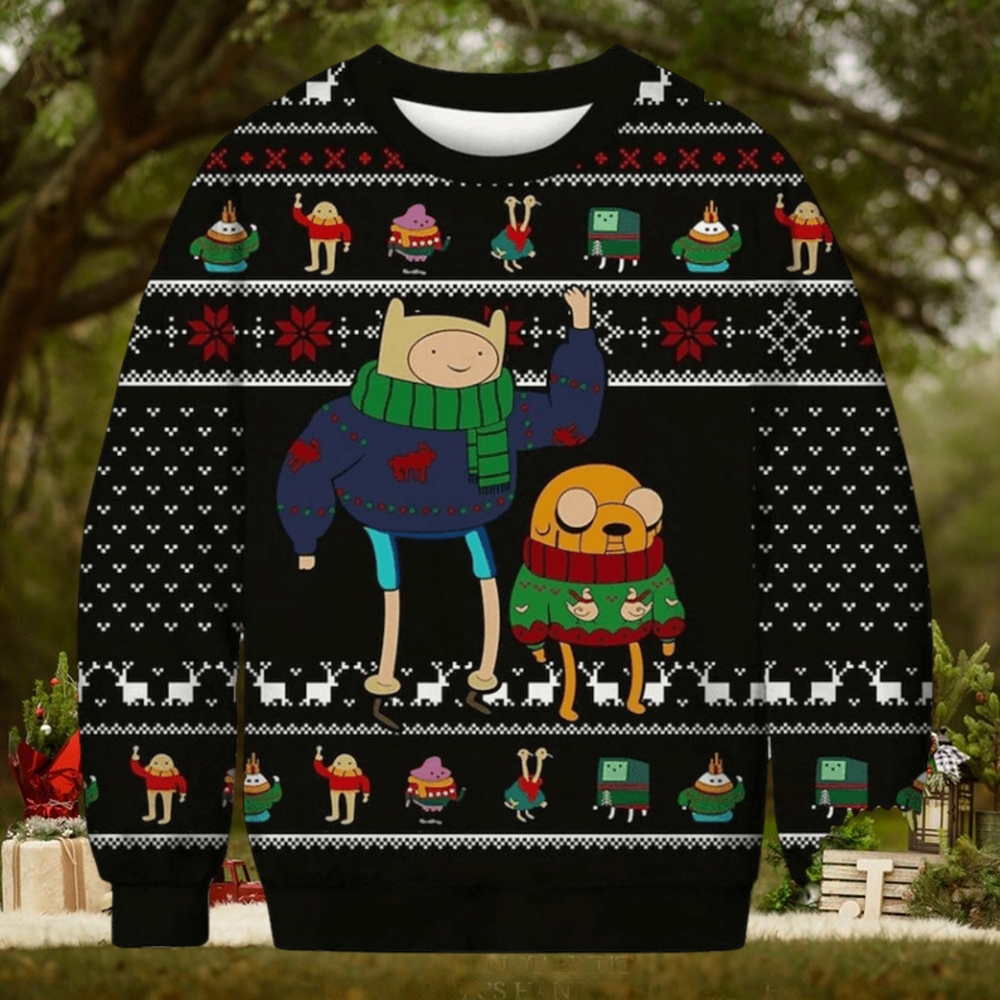 Adventure Time Ugly Christmas Sweater Adventure Time Ugly Christmas Sweater
