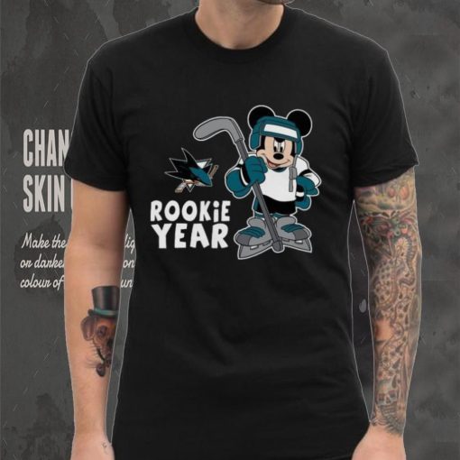 Mickey Mouse Toddler San Jose Sharks Disney Rookie Year hoodie, sweater, longsleeve, shirt v-neck, t-shirt