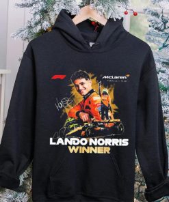 Mclaren Formula 1 Lando Norris Winner 2024 Signatures Shirt