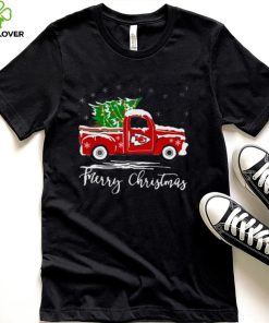 Merry Christmas Kansas City Chiefs Truck T Shirt Xmas
